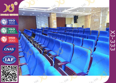 Κίνα Μέταλλο που διπλώνει φορμαρισμένα τα PU καθίσματα θεάτρων σφουγγαριών με τις πίσω έδρες πινάκων/κινηματογραφικών αιθουσών προμηθευτής