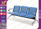 Πλήρης συγκόλληση 3 δομών σιδήρου νοσοκομείων έδρα αναμονής Seater με το μαξιλάρι προμηθευτής