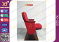 PP Shell για τις καρέκλες ακροατηρίων, σταθερή διάταξη θέσεων θεάτρων αιθουσών συνεδριάσεων ποδιών εισελκόμενη στο κόκκινο χρώμα προμηθευτής