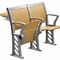 Απλά έδρα και γραφείο διατάξεων θέσεων ύφους ξύλινα που τίθενται για την αίθουσα/την τάξη διάλεξης προμηθευτής