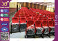 Πλαστικά έδρες εκκλησιών κόκκινου χρώματος/καθίσματα αιθουσών αιθουσών συνεδριάσεων διασκέψεων προμηθευτής