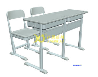 Κίνα K011-2 διπλές σχολικές γραφείο και έδρα με 4 μηχανισμούς ρύθμισης ισορροπίας προμηθευτής