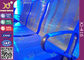 Ντυμένες σκόνη PU ακτίνων χάλυβα έδρες σαλονιών αναμονής μαξιλαριών για το σταθμό προμηθευτής
