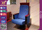 Ξύλινες χαρασμένες έδρες θεάτρων διατάξεων θέσεων ύφους αιθουσών συνεδριάσεων τεχνών με το μαξιλάρι προμηθευτής