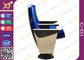 Μπλε επικαλυμμένες έδρες αιθουσών συνεδριάσεων καπλαμάδων σφενδάμνου με την παραγωγή αέρα θερμαστρών κάτω από το μαξιλάρι καθισμάτων προμηθευτής