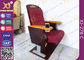 Παλαιές χρυσές έδρες διατάξεων θέσεων θεάτρων καπλαμάδων χρωμάτων με το στερεό ξύλινο Armrest/φλυτζανιών κάτοχο προμηθευτής