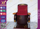 Παλαιές χρυσές έδρες διατάξεων θέσεων θεάτρων καπλαμάδων χρωμάτων με το στερεό ξύλινο Armrest/φλυτζανιών κάτοχο προμηθευτής