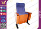 Ξύλινες Armrest κιβωτίων έδρες αιθουσών συνδιαλέξεων με το πτυσσόμενο PU κάθισμα αφρού προμηθευτής