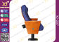 Ξύλινες Armrest κιβωτίων έδρες αιθουσών συνδιαλέξεων με το πτυσσόμενο PU κάθισμα αφρού προμηθευτής