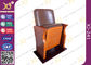 Καφετιές έδρες αιθουσών συνεδριάσεων δέρματος χαμηλές πίσω με το μόνο βάρος που αποσύρουν το κάθισμα προμηθευτής