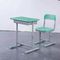 Mint Green HDPE Iron Aluminum School Student Study Desk and Chair προμηθευτής