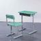 Mint Green HDPE Iron Aluminum School Student Study Desk and Chair προμηθευτής