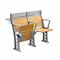 Απλά έδρα και γραφείο διατάξεων θέσεων ύφους ξύλινα που τίθενται για την αίθουσα/την τάξη διάλεξης προμηθευτής