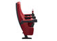 Κόκκινο ύφασμα xj-6819 σταθερές έδρες κινηματογράφων κινηματογράφων ποδιών με κινητό Amrest προμηθευτής